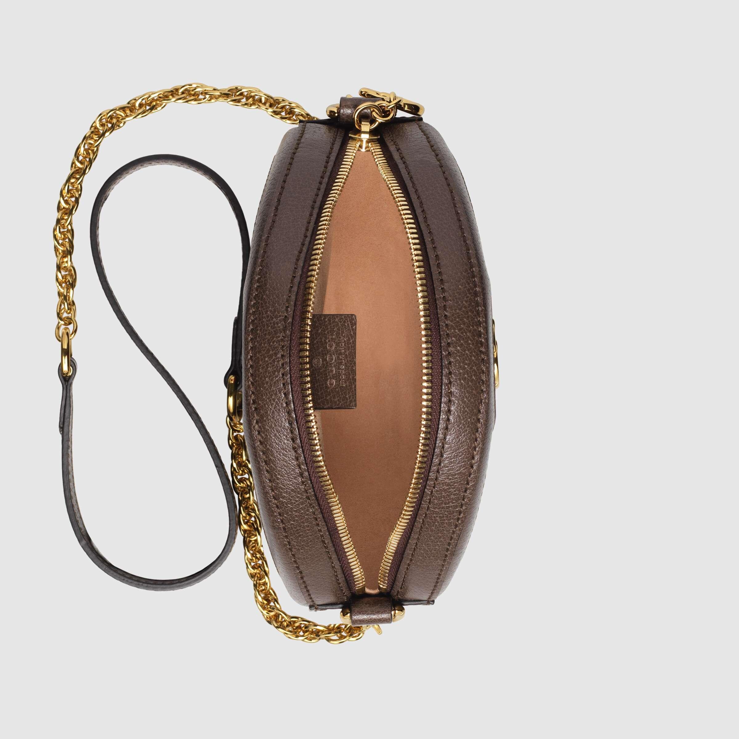 累積売上総額第１位【GUCCI★20春夏】OPHIDIA MINI GG ROUND BAG